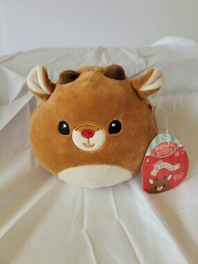 Squishmallows Rudolph The Red-Nosed Reindeer 5" NWT